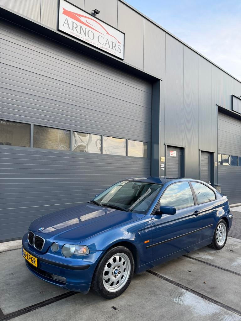 BMW 3-Serie 2.0 318Ti Compact AUT 2002-COMPLEET IN ORDE|APK✅, 1995 cc, Blauw, Origineel Nederlands, Bedrijf
