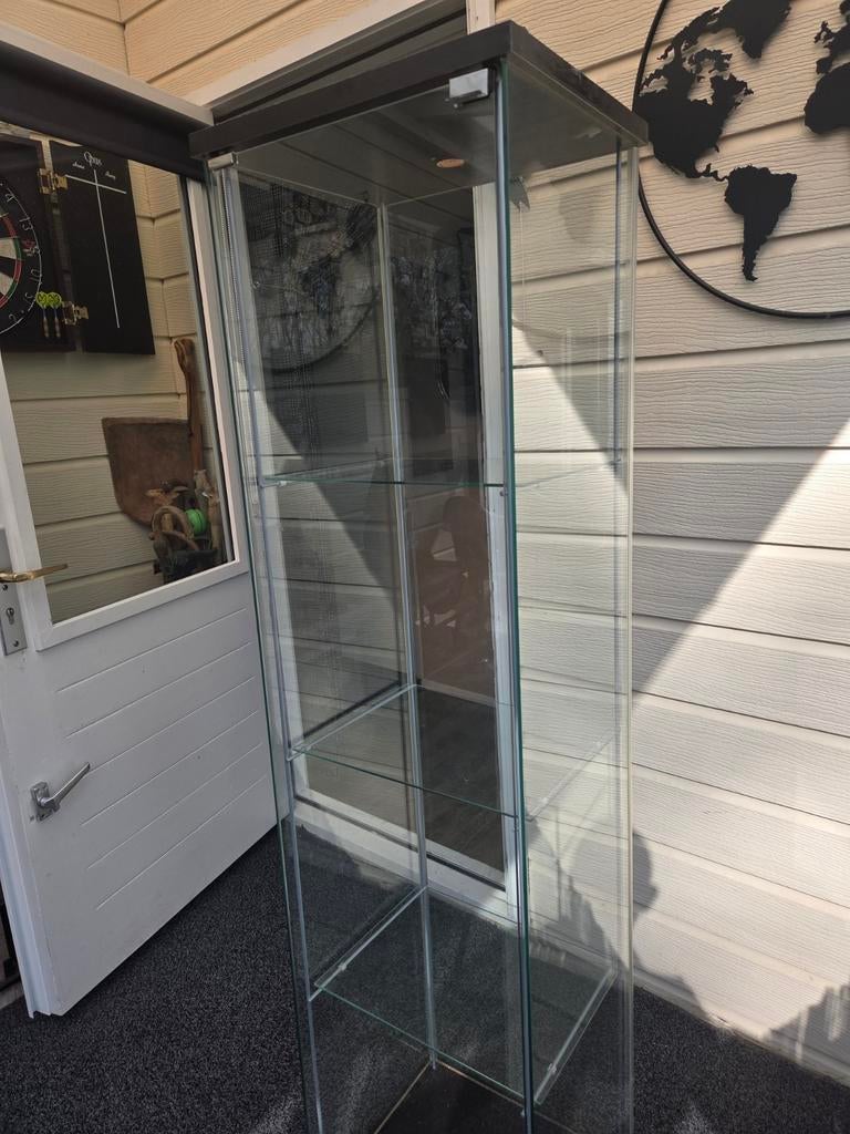 Vitrinekast erg mooi, 25 tot 50 cm, 50 tot 100 cm, Ophalen of Verzenden, Glas