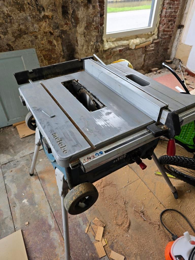 Metabo TS 254 Tafelzaag, Doe-het-zelf en Verbouw, Gereedschap | Zaagmachines, Gebruikt, Cirkelzaag, 70 mm of meer, Ophalen of Verzenden