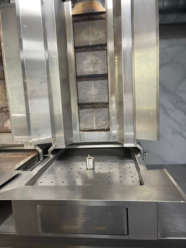 2 Shoarma-machines en 1 Döner Kebab-machine te koop, Ophalen of Verzenden, Gebruikt, Fornuis, Frituur en Grillen