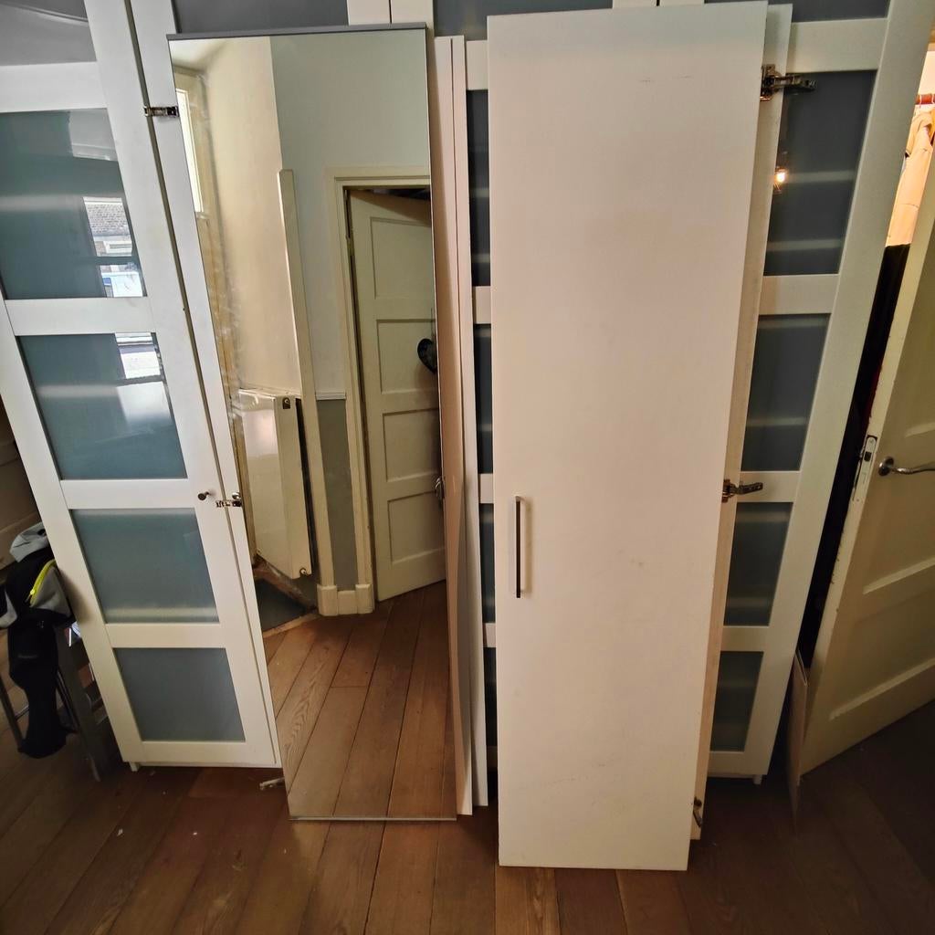 3x IKEA Pax deuren 200x50 cm, Ophalen, Minder dan 50 cm, Gebruikt, 200 cm of meer