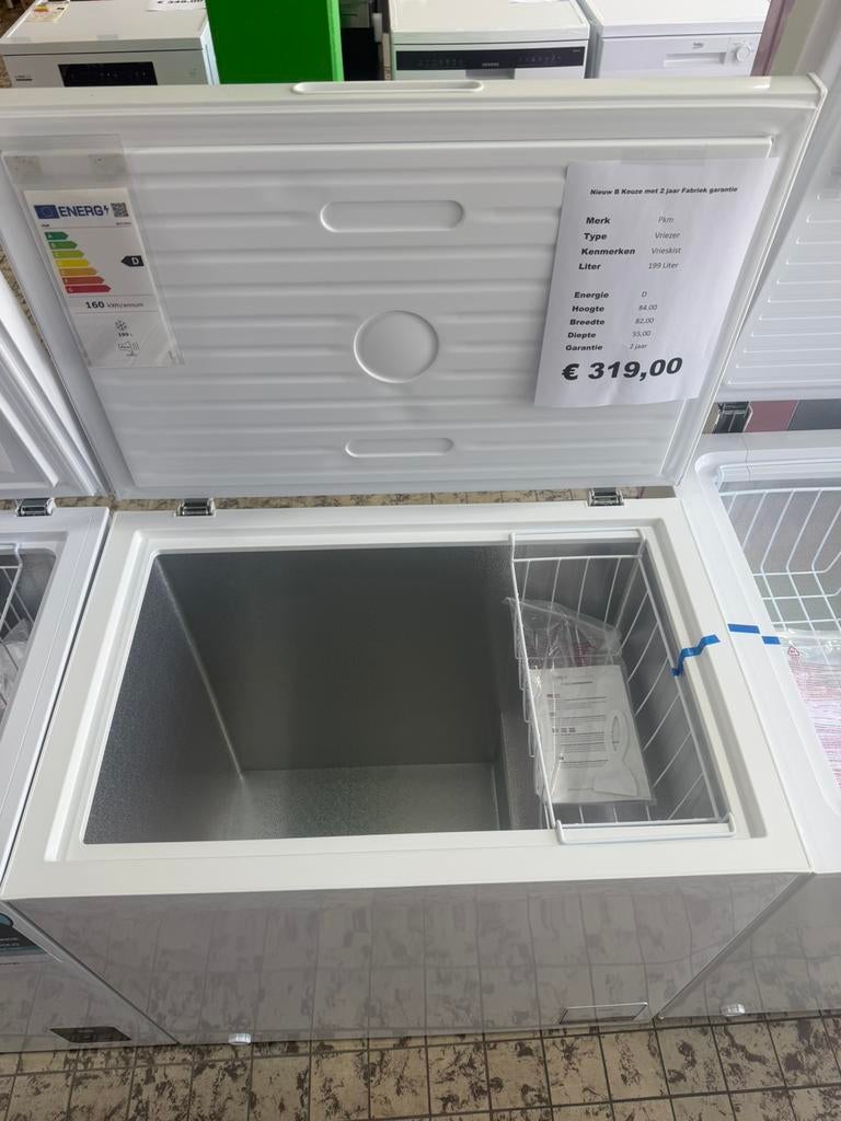 Vrieskist 199 liter 82 breedt 84 hoog 55 diep noeuw, Witgoed en Apparatuur, Vriezers en Diepvrieskisten, Ophalen, Vrieskist, Minder dan 85 cm