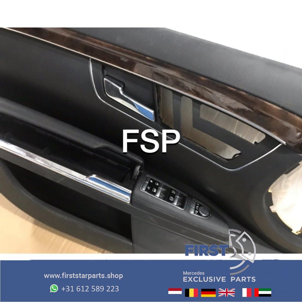 W221 DEURPANEEL SET Mercedes S KLASSE LRVA 4X DEURKAART LINK, Auto-onderdelen, Interieur en Bekleding, Gebruikt, -, Ophalen of Verzenden