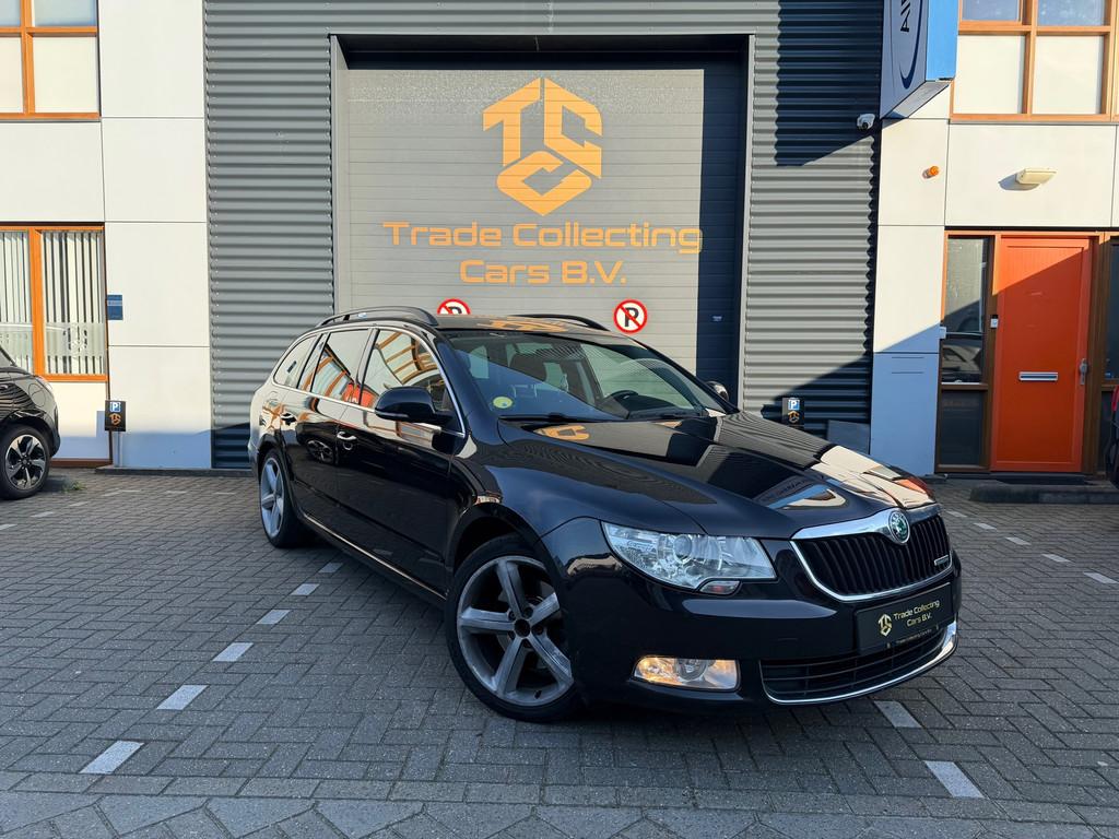 Skoda Superb Combi 1.6 TDI Greenline Ambition Business Line, Voorwielaandrijving, Euro 5, Stof, Gebruikt