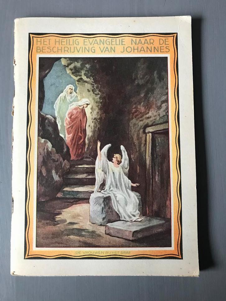 Het Heilig Evangelie naar Johannes - Oude Uitgave, Boeken, Godsdienst en Theologie, Gelezen, Christendom | Protestants, Ophalen of Verzenden