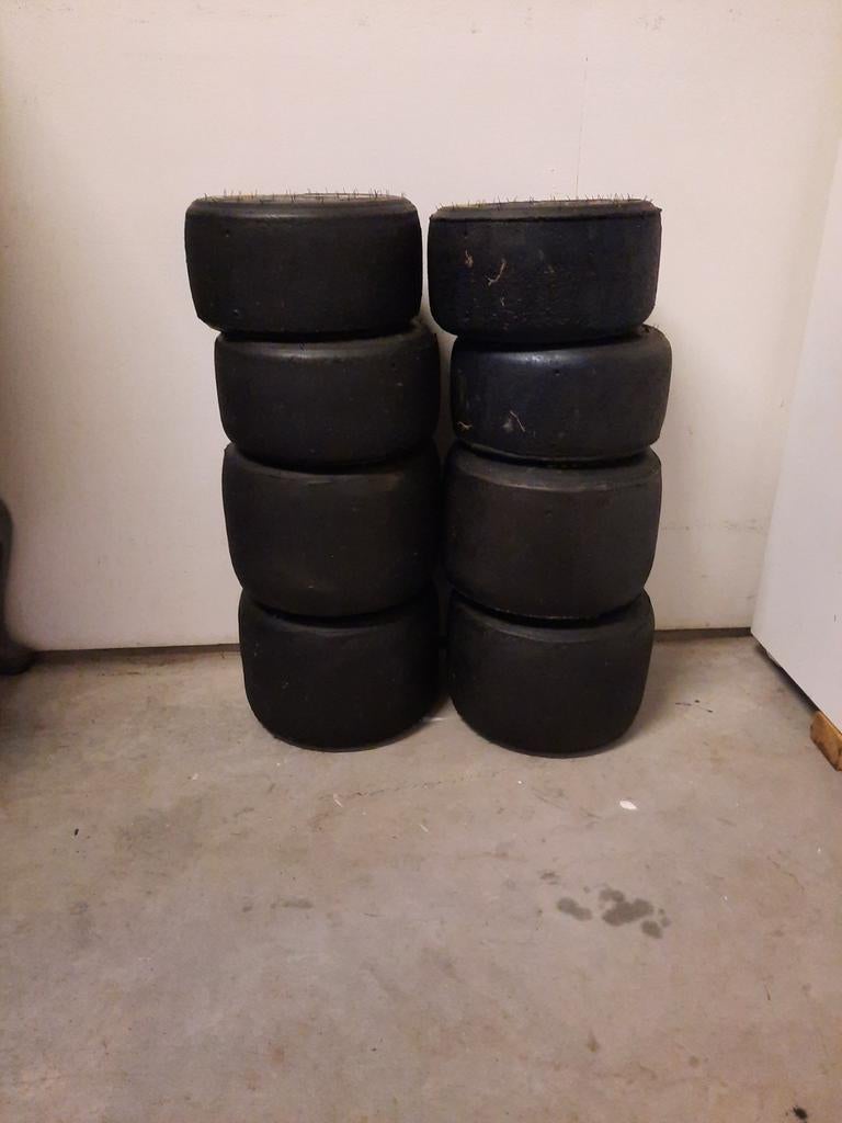 Kartbanden hondenbijtspeelgoed, Ophalen of Verzenden, Gebruikt, Kauwspeelgoed