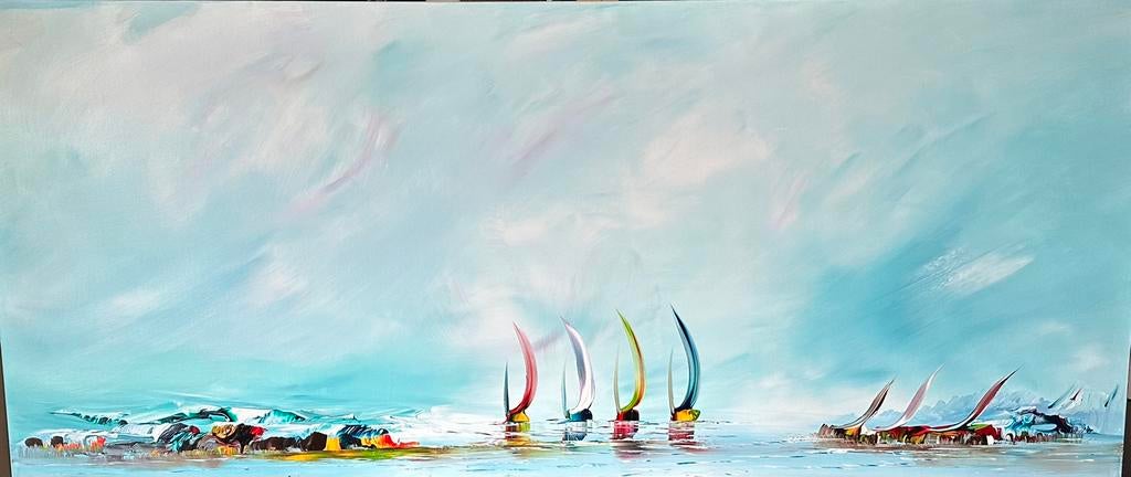 Gena G.-  Sailing- Happy- Uniek- XXL, Ophalen of Verzenden