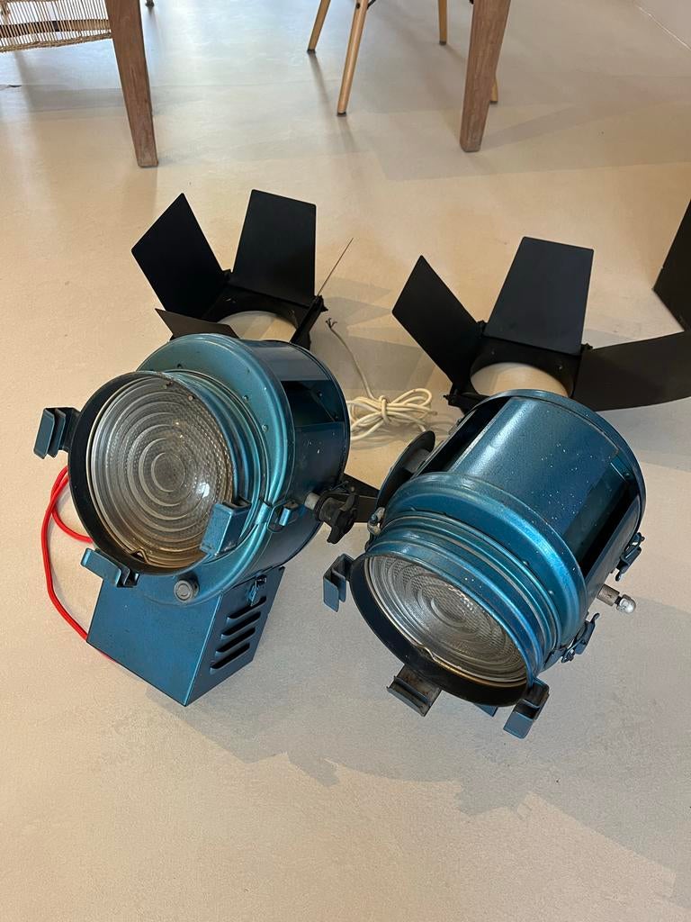 2x Vintage theater spot – A.E. Cremer Paris, Ophalen of Verzenden