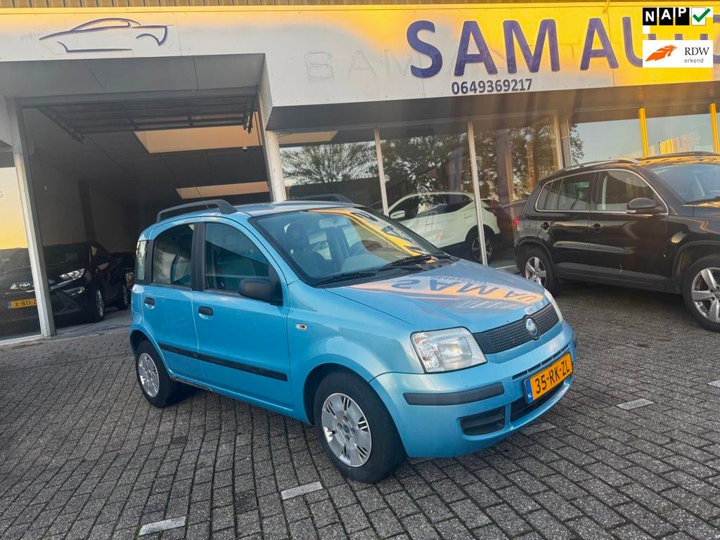 Fiat Panda 1.1 Active Plus, Auto's, Fiat, Bedrijf, Te koop, Panda, ABS, Airbags, Dakrails, Elektrische ramen, Metallic lak, Startonderbreker