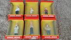 6 Tin Tin / Suske en wiske poppetjes origineel in verpakking, Verzamelen, Stripfiguren, Ophalen of Verzenden, Suske en Wiske, Zo goed als nieuw