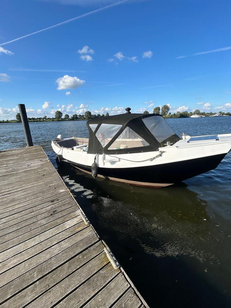 Zeeschouw omgebouwd tot comfortabele Sloep, Ophalen, 10 tot 30 pk, Gebruikt, Staal