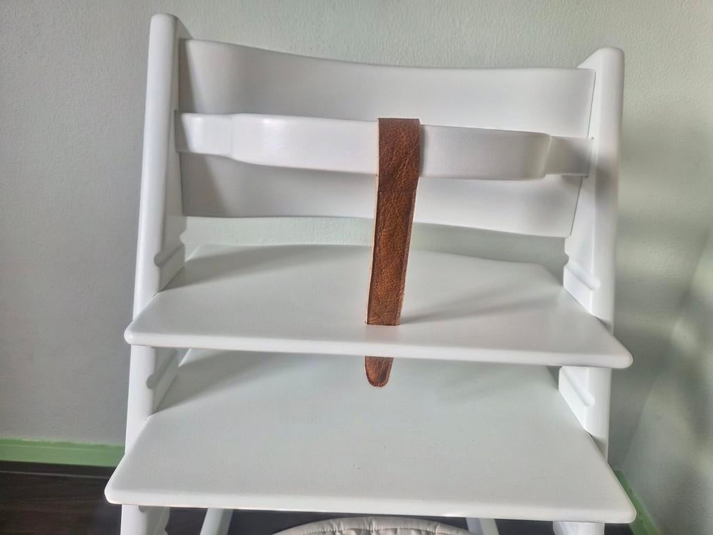 Stokke Tripp Trapp set wit ZGAN vaste prijs, Kinderen en Baby's, Kinderstoelen, Ophalen of Verzenden, Zo goed als nieuw, Meegroeistoel