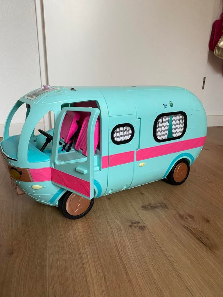 L.O.L.Surprise Glamper Camper met accessoires polly pocket, Kinderen en Baby's, Speelgoed | Overig, Ophalen, Gebruikt, Meisje