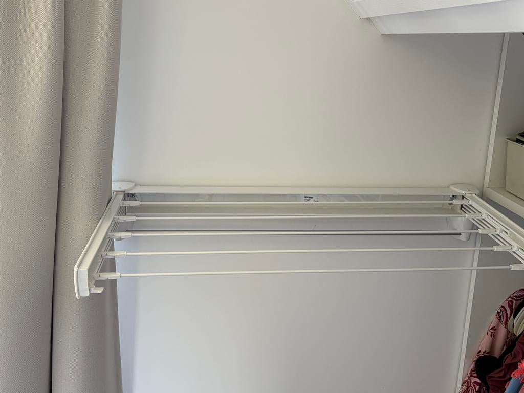 Inklapbaar droogrek van het meek Leifheit, Ophalen of Verzenden, Zo goed als nieuw, Wasrek