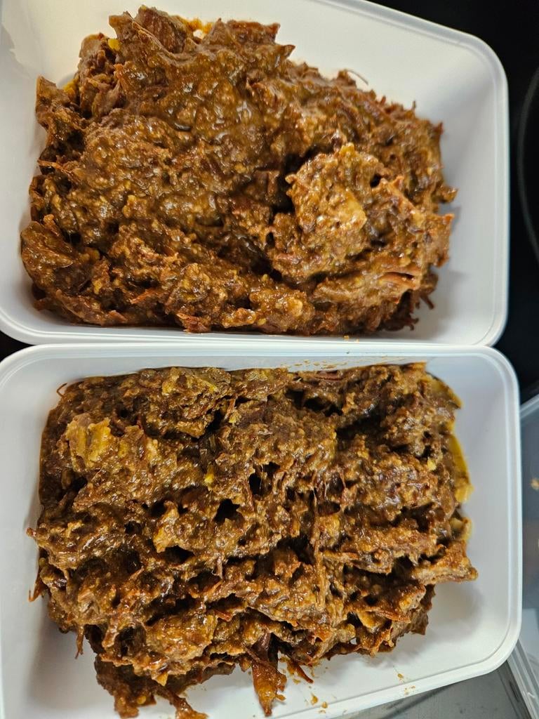 Indonesische hapjes, Ophalen