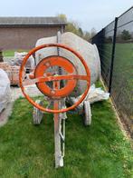 Grote cement betonmolen met voetpedaalrem - 230V, Doe-het-zelf en Verbouw, Ophalen, Gebruikt