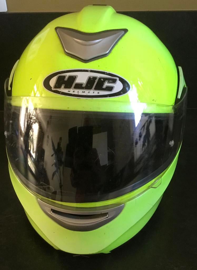 HJC motorhelm maat 57/58Mag altijd vrijblijvend komen passen, Motoren, M, HJC, Ophalen of Verzenden, Integraalhelm