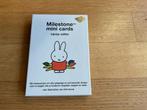 Milestone mini cards Nijntje editie. Nieuw., Ophalen of Verzenden, Nieuw, Kraamcadeau