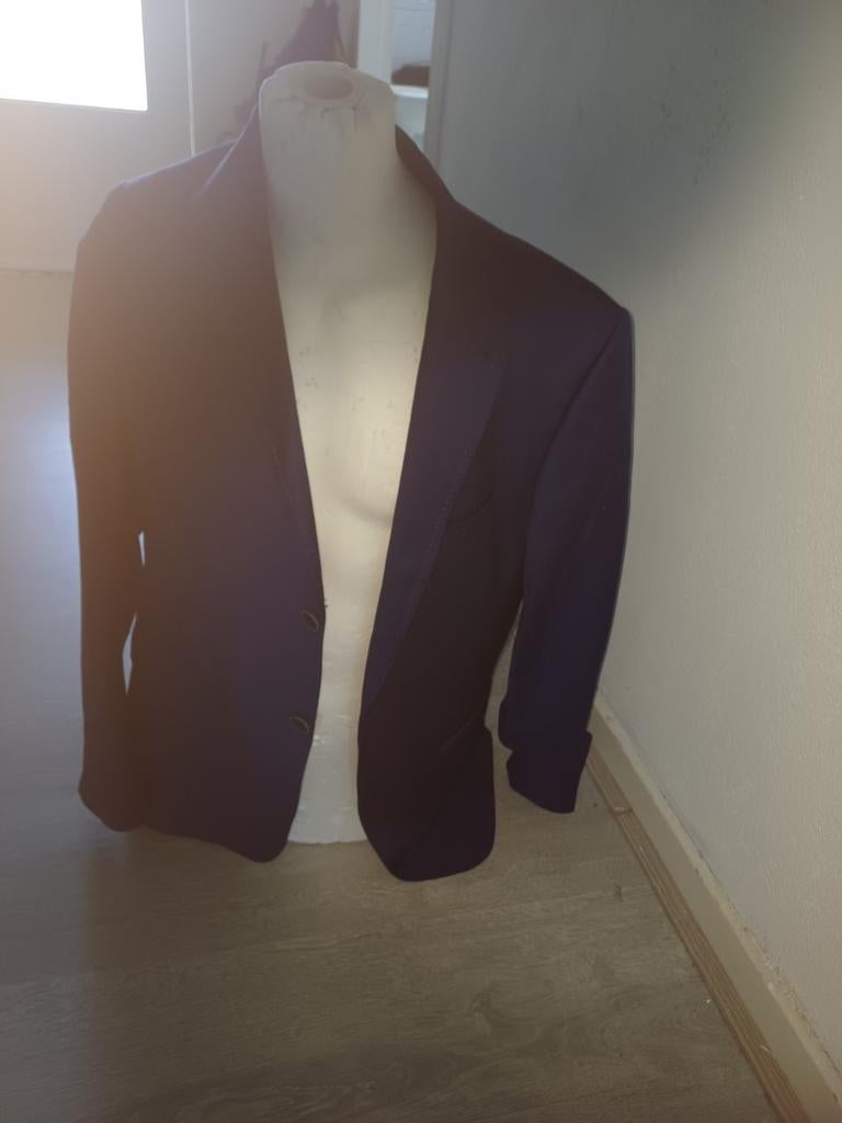 Van Gils colbert, Kleding | Heren, Ophalen of Verzenden, Zo goed als nieuw, Blauw