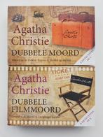 2x Dwarsligger Agatha Christie oa. Dubbele Moord, Filmmoord, Ophalen of Verzenden, Agatha Christie