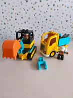 Duplo Truck & Graafmachine 10931, Ophalen of Verzenden, Zo goed als nieuw, Duplo