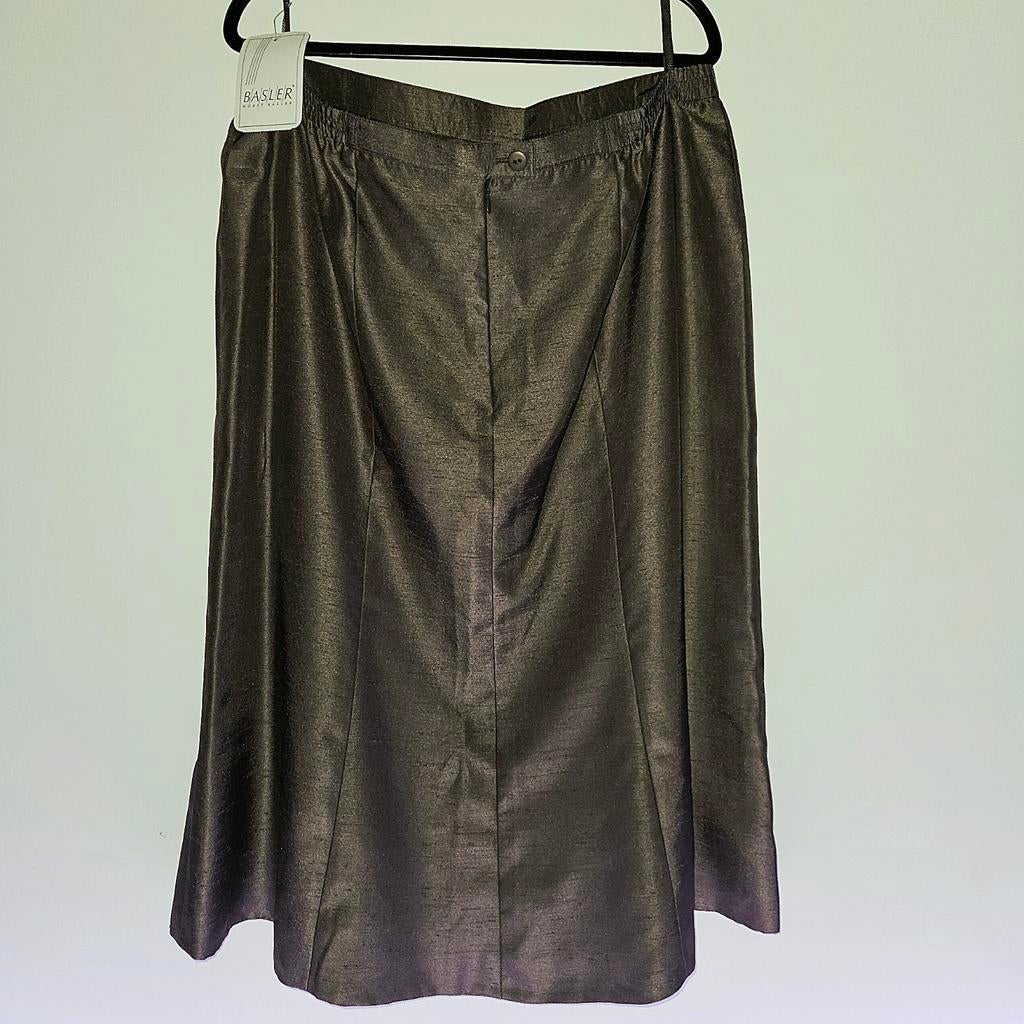 Nieuwe Basler Rok - Taupe, Maat 46, Luxe Polyester Viscose, Overige kleuren, Nieuw, Ophalen of Verzenden, Knielengte