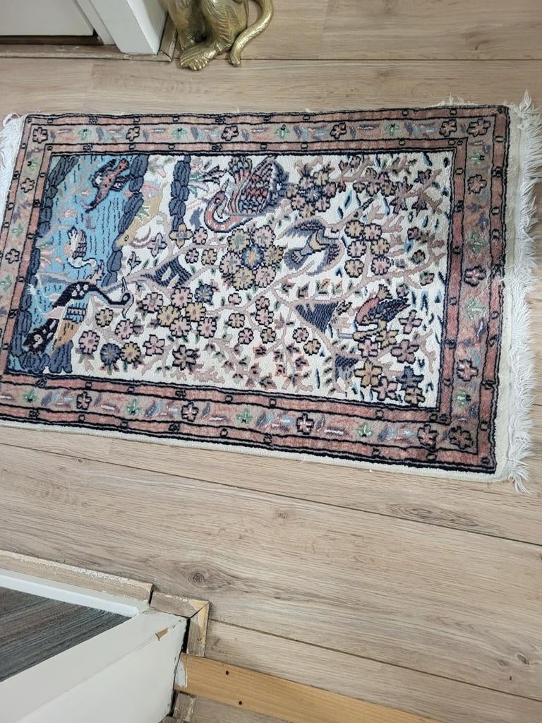 Klein persje oosters kleedje, vintage, Ophalen of Verzenden