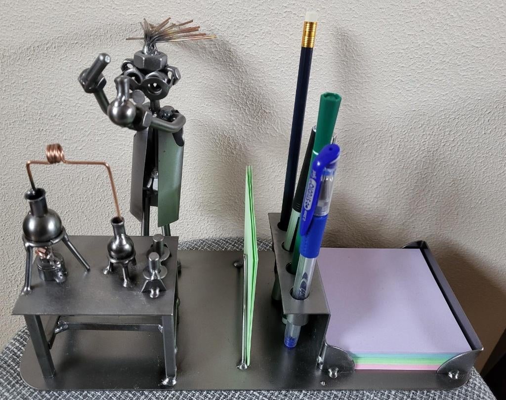 Moerenmannetje chemicus/laborante bureauset, Ophalen of Verzenden