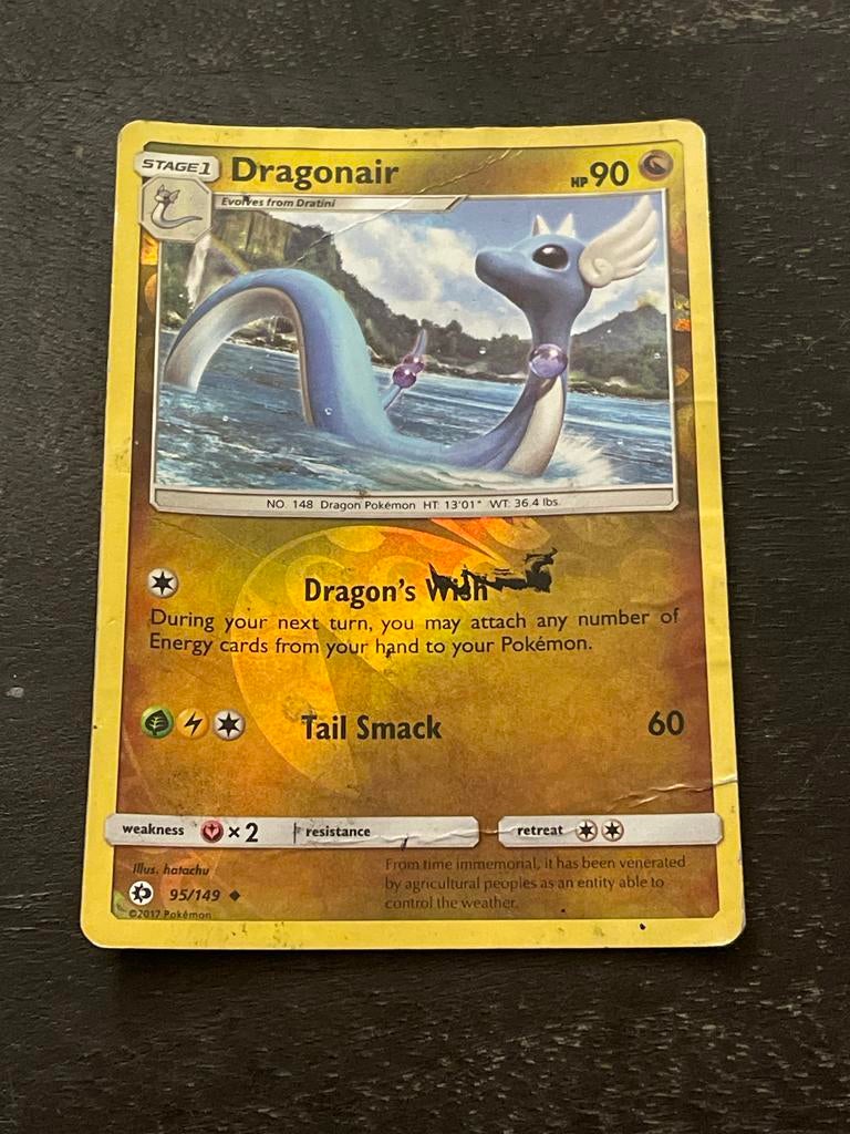 Dragonair Pokémon Kaart - 95/149 - 2017, Ophalen of Verzenden, Gebruikt, Losse kaart