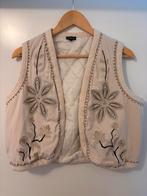 Exxcellent Gilet Geborduurd - Maat 42/44 - Boho Stijl, Ophalen, Zo goed als nieuw, Maat 42/44 (L), Beige