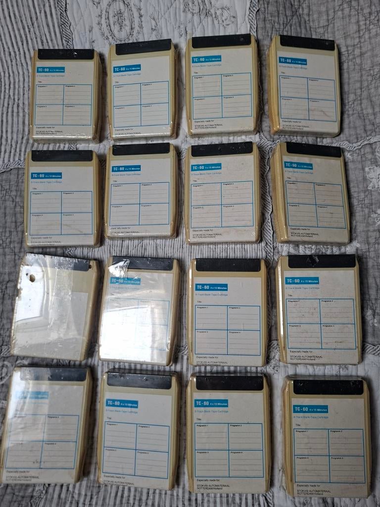 8 Track Stereo Cardridge, Cd's en Dvd's, Cassettebandjes, Ophalen of Verzenden