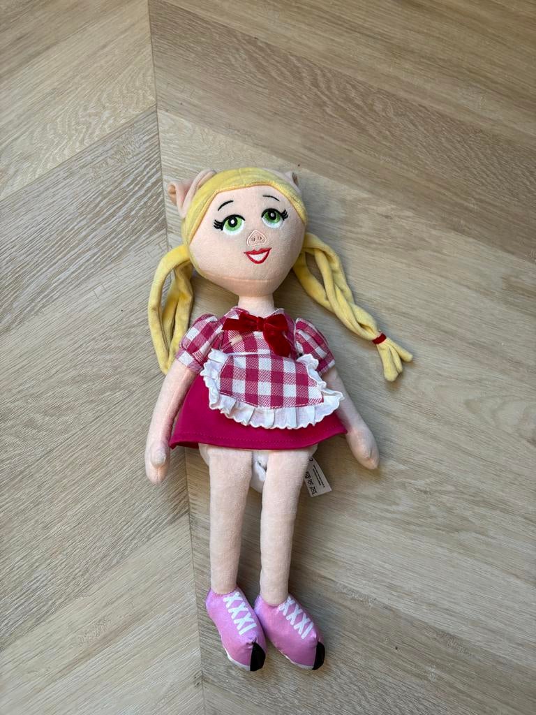 K3 Kleine Biggetjes Knuffel met Muziek, Gebruikt, Overige merken, Met geluid, Overige karakters