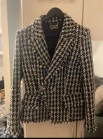 Elisabetta Franchi Blazer Zwart/Wit, Verzenden, Zwart, Maat 42/44 (L), Zo goed als nieuw