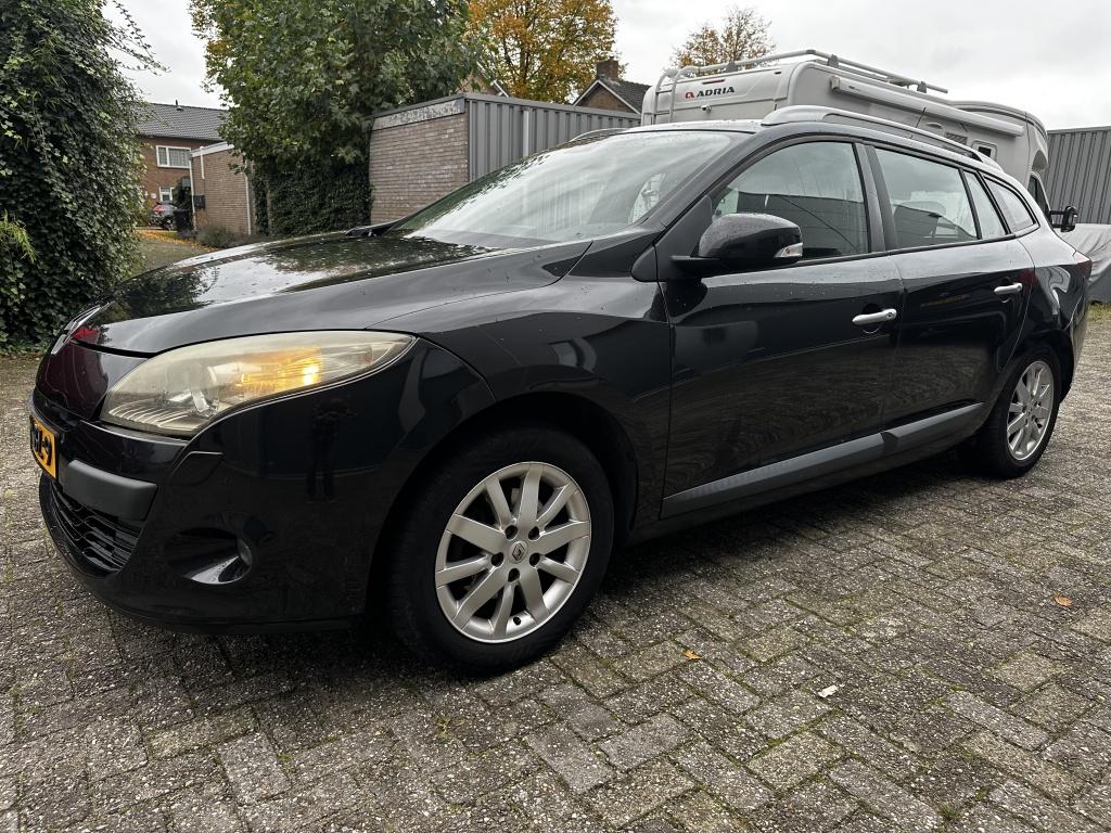 Renault Mégane Estate 1.6 LPG-G3 2009 airco navigatie, Auto's, Stof, Gebruikt, 4 cilinders, Zwart
