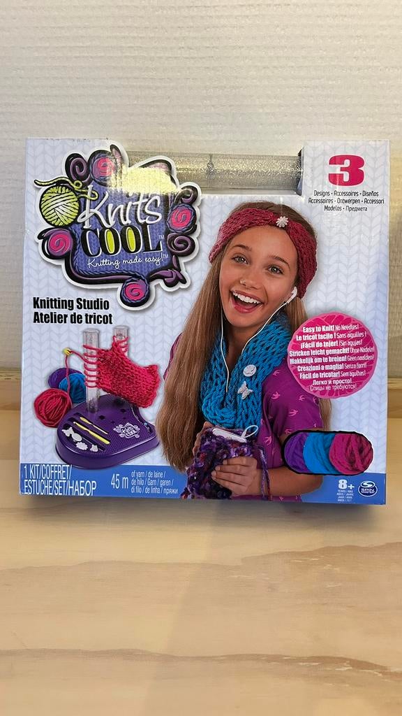 Knits Cool Knitting Studio - Nieuw in doos!, Ophalen of Verzenden, Nieuw, Breien, Wol of Garen