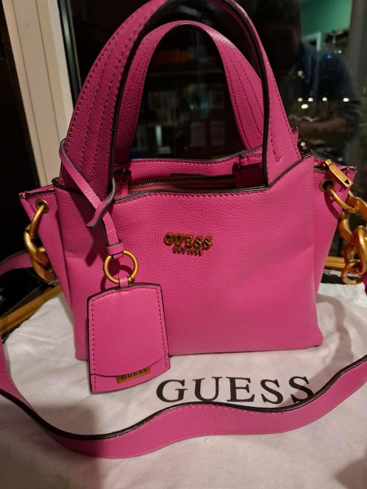 Guess Schoudertas - Slechts 1 keer gebruikt, Sieraden, Tassen en Uiterlijk, Tassen | Schoudertassen, Zo goed als nieuw, Overige merken