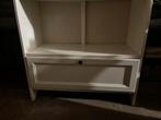 Witte kast met lade, Huis en Inrichting, Ophalen, Kunststof, Gebruikt, Wit