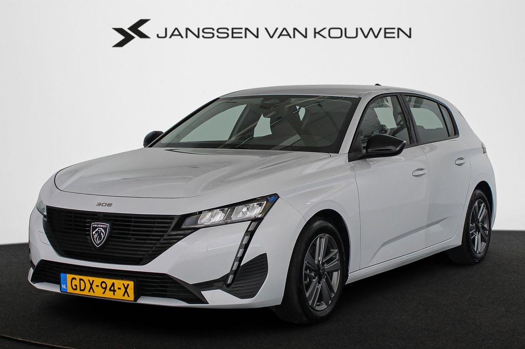 Peugeot 308 1.2 Hybrid 136 e-DCS6 Active Pack Business Head-, Auto's, Peugeot, 145 pk, Stof, Gebruikt, Euro 6