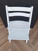 Stokke Tripp Trapp kinderstoel Nieuw model wit, Ophalen, Gebruikt, Meegroeistoel, Aanschuifbaar