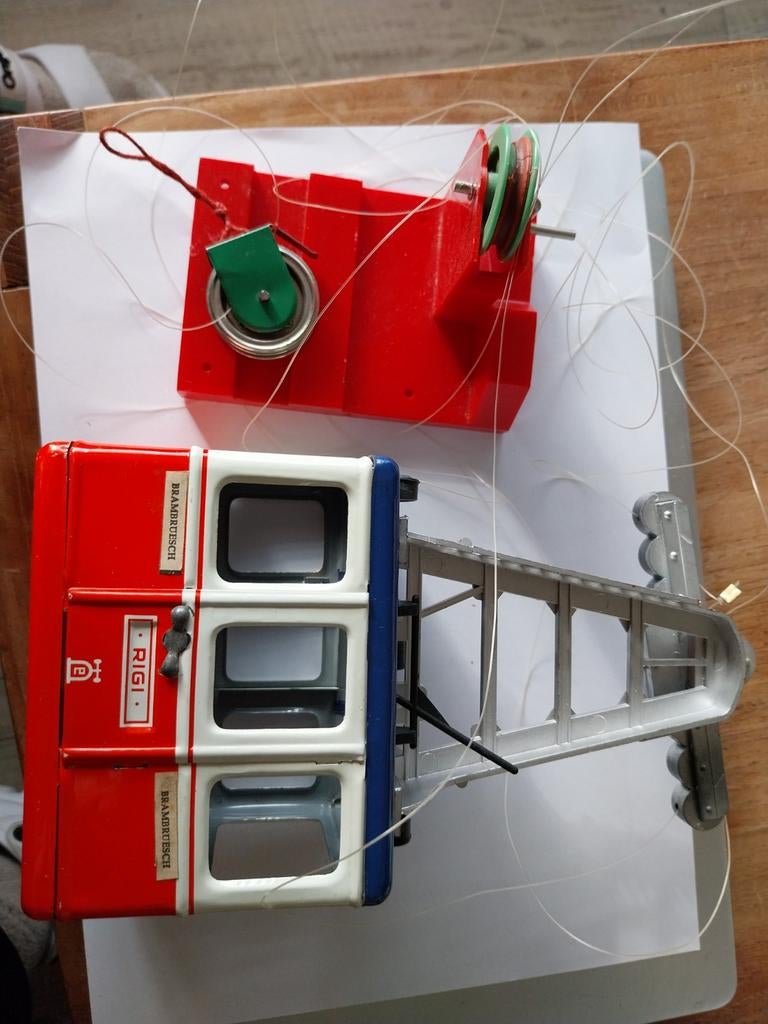 Vintage Rigi Brambrüesch kabelbaan speelgoed, Ophalen of Verzenden