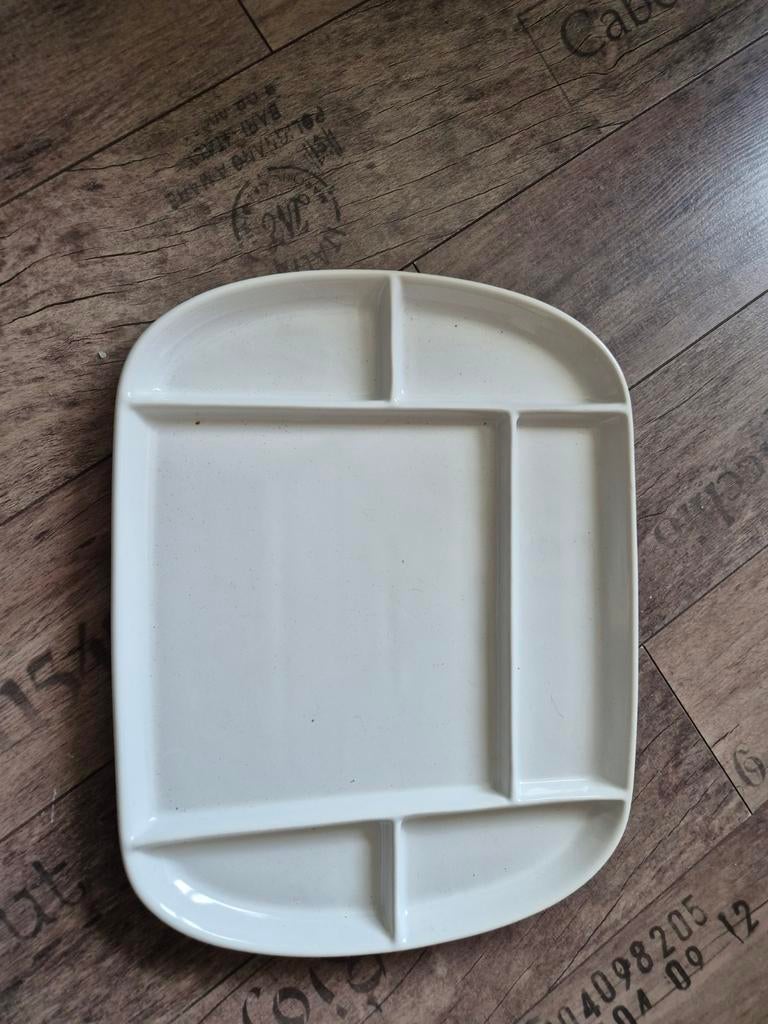 5 stuks 6-vaks borden voor BBQ, gourmet of fondue, Huis en Inrichting, Keuken | Servies, Ophalen