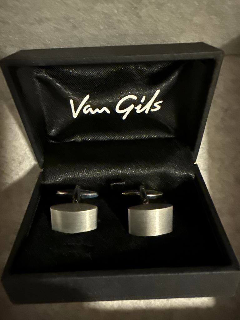 Van Gils manchetknopen, Ophalen of Verzenden, Gebruikt, Overige materialen