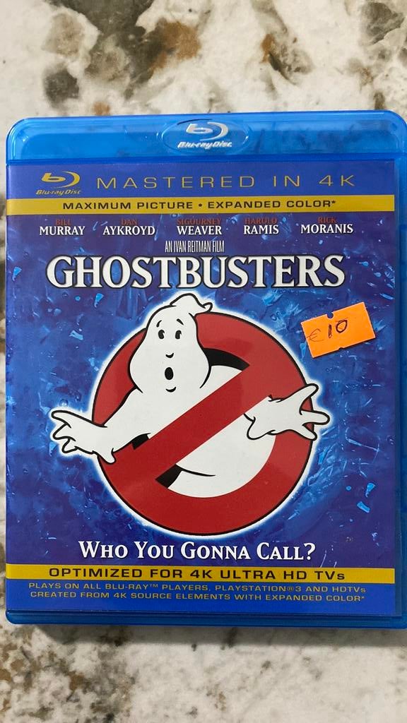 Ghostbusters blu ray 4K, Cd's en Dvd's, Blu-ray, Ophalen of Verzenden, Zo goed als nieuw, Avontuur