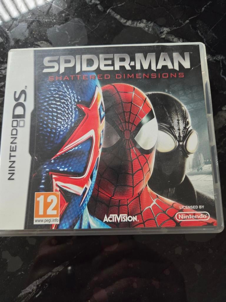 Spiderman Shattered Dimensions Nintendo DS - Compleet!, Avontuur en Actie, Gebruikt, 1 speler, Ophalen of Verzenden