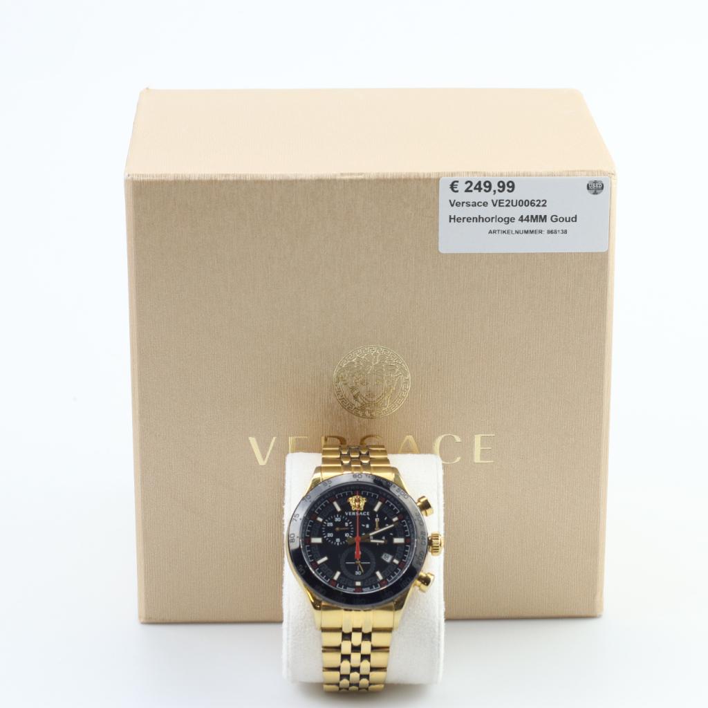 Versace VE2U00622 Herenhorloge 44MM Goud, Versace, Zo goed als nieuw, Support@versace.com, Via Gesù 12
20121 Milan
Italy