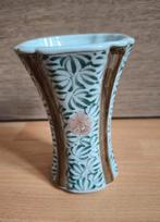 Handbeschilderde Thaise Vaas - Porselein met Bloemenmotief, Ophalen of Verzenden