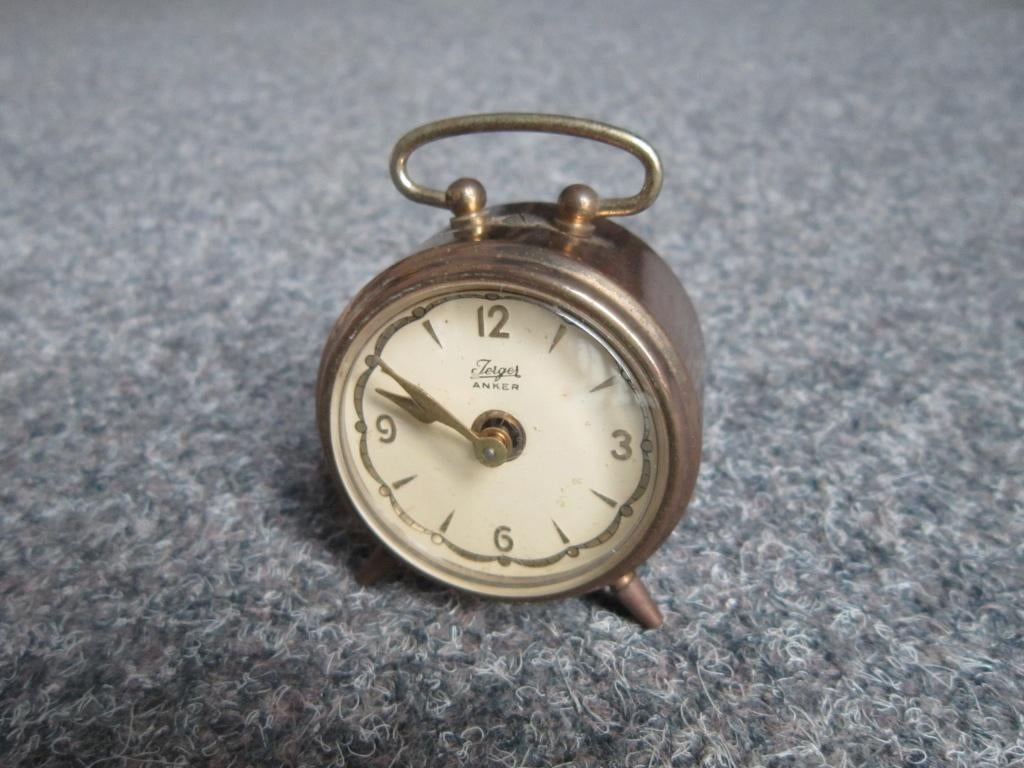 JERGER ANKER TAFELKLOK, Antiek en Kunst, Ophalen