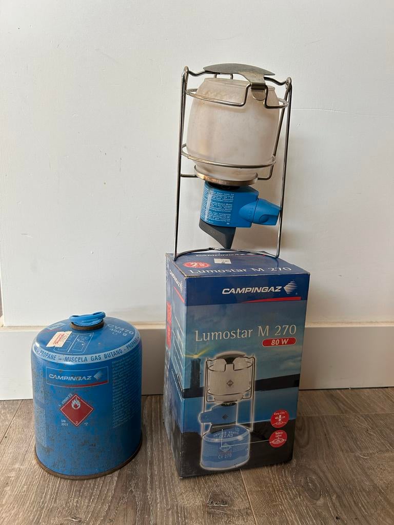 Campingaz Lumostar M 270 campinglamp, Ophalen, Gebruikt