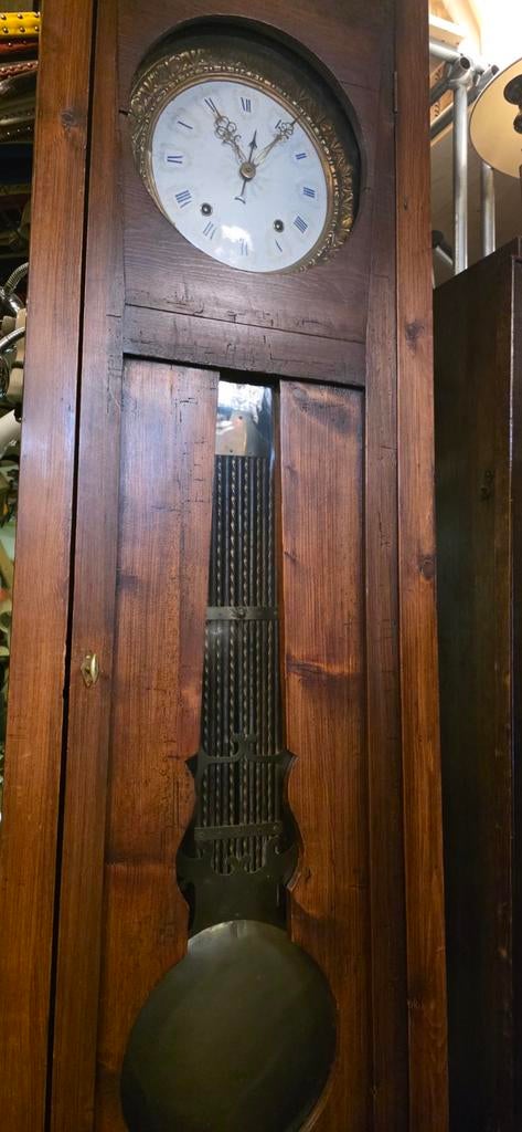 Antieke staande klok, Ophalen