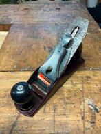 2 Stanley schaven (glad en ribbelzool) type 12-204, Ophalen of Verzenden, Gebruikt